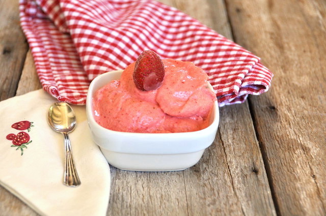 Gelato alla fragola