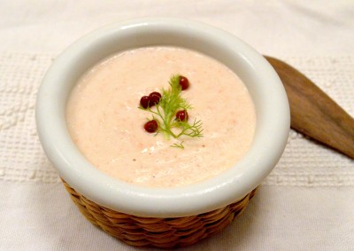 Mousse di trota salmonata