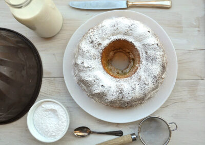 Torta al latte caldo