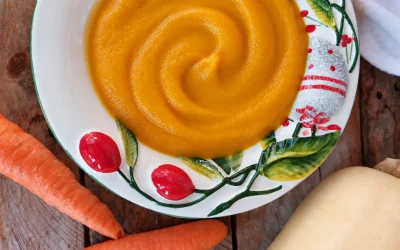 Vellutata di zucca e carote