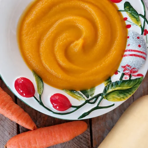 vellutata di zucca e carote bimby