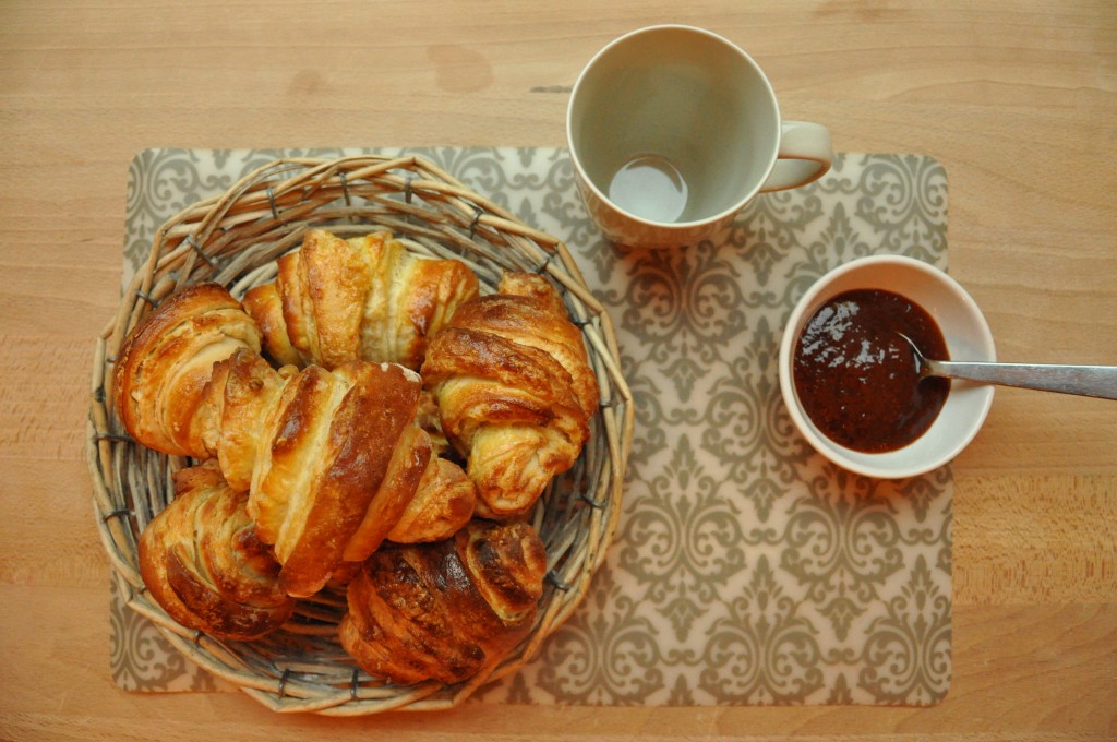 Cornetti sfogliati: croissants Bimby