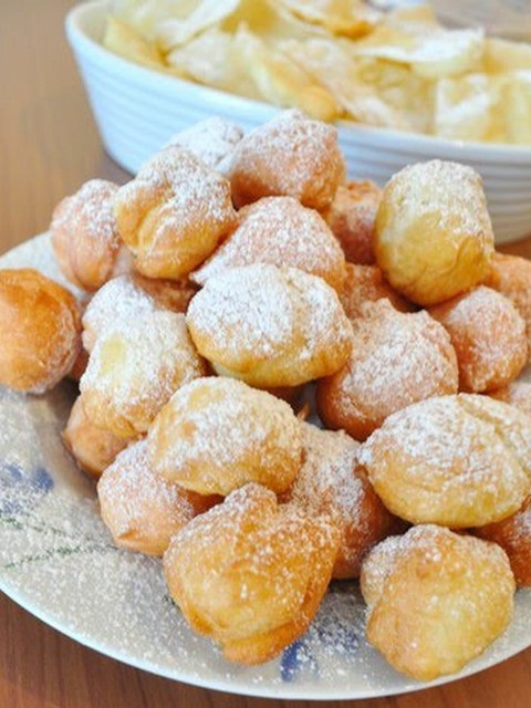 Castagnole con patate