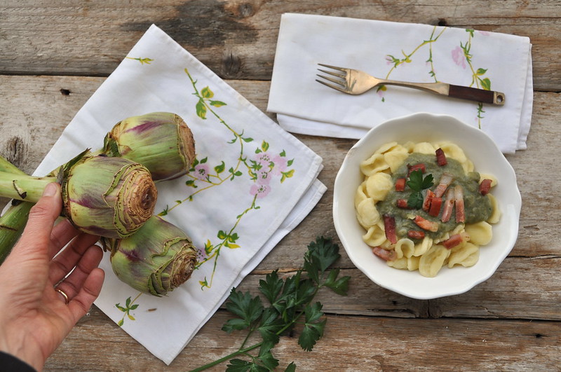 Crema di carciofi per la pasta