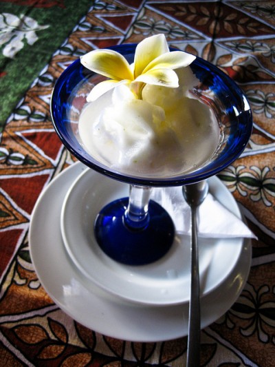 Sorbetto al limone alcolico