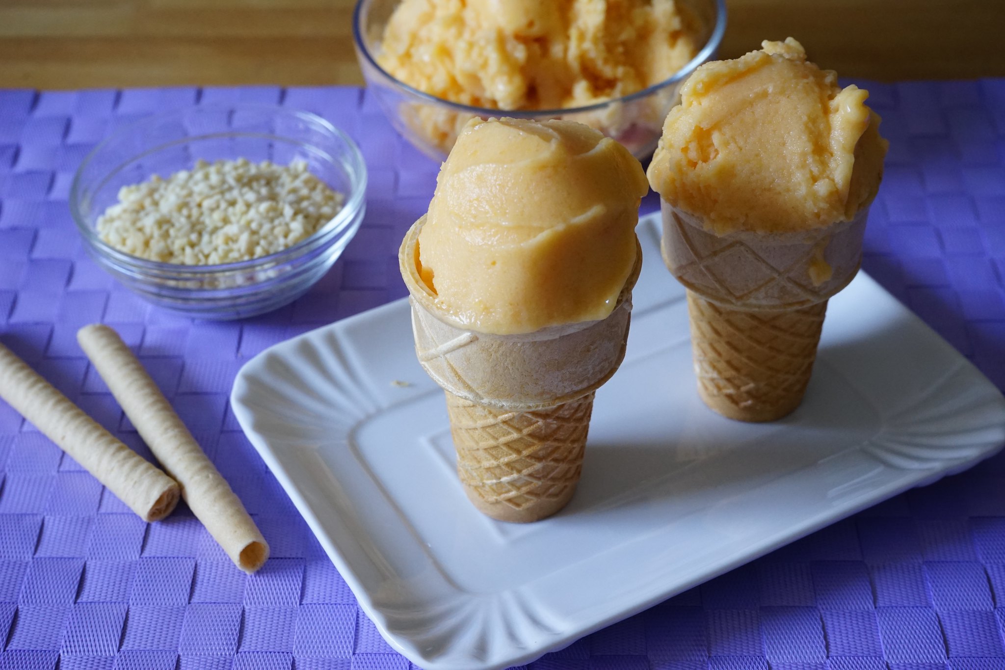 Gelato Bimby alla pesca