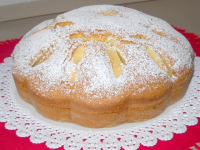 Torta di mele con amaretto di Saronno