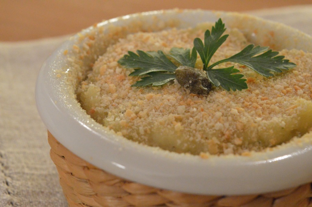 Tortino di baccalà e patate