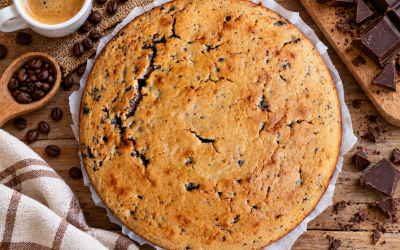 Torta al caffè e cioccolato