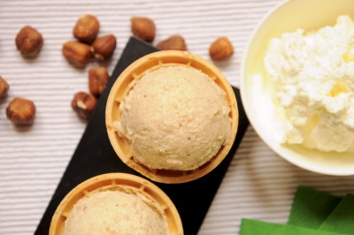 Gelato alla nocciola con il Bimby
