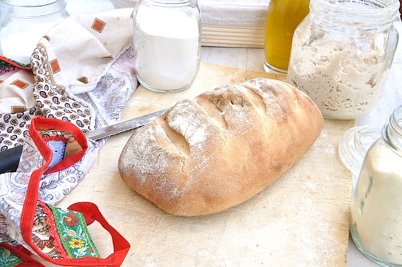 Pane con lievito madre