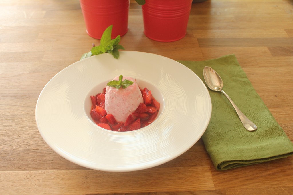 Semifreddo alle fragole