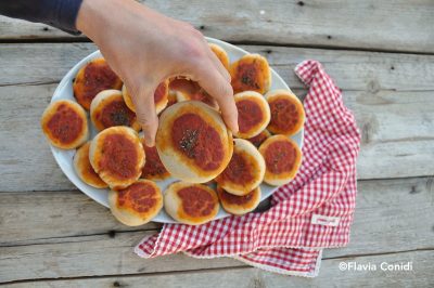 Pizzette rosse