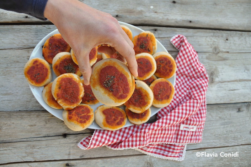 Pizzette rosse