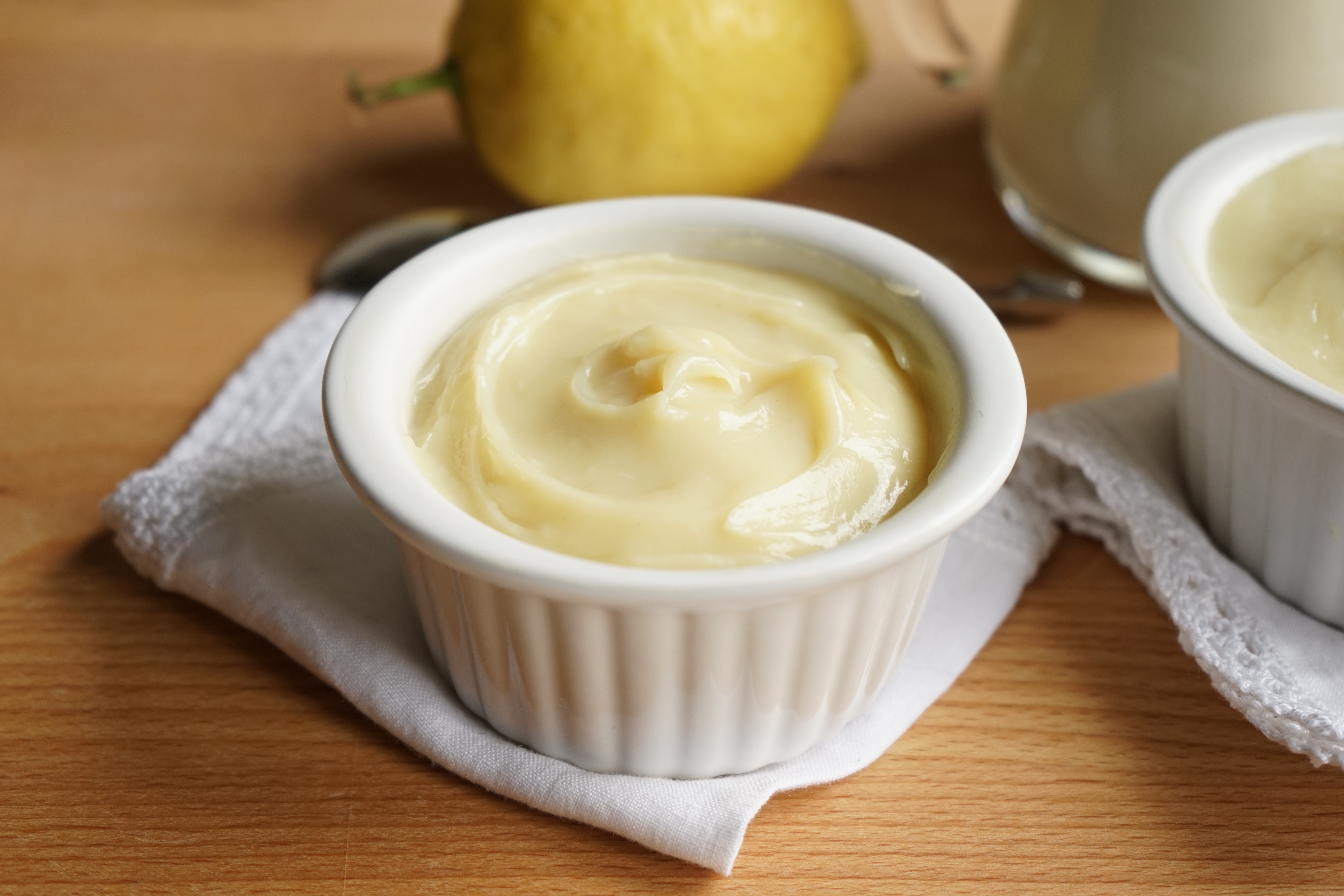Crema pasticcera senza latte e uova vegan Bimby TM31 | TM5