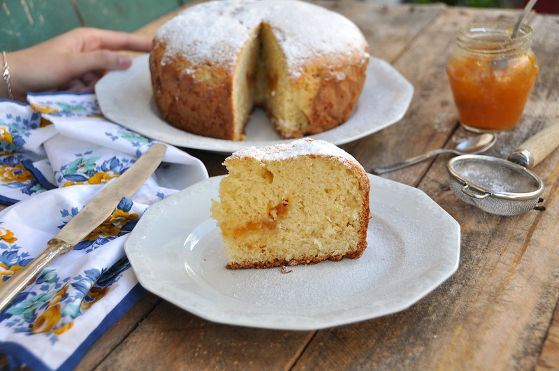 Torta allo yogurt e marmellata