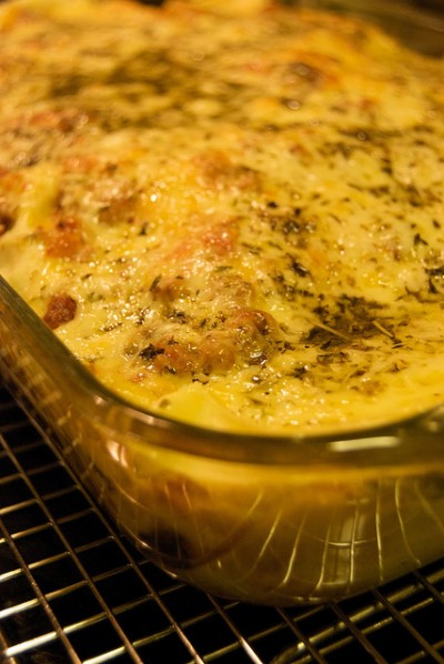 Lasagne alle verdure con pesto