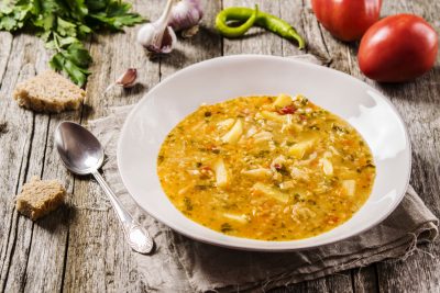 Zuppa di verza e patate