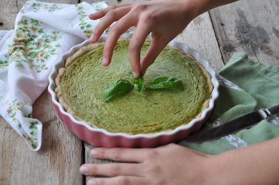 Quiche di ricotta e spinaci