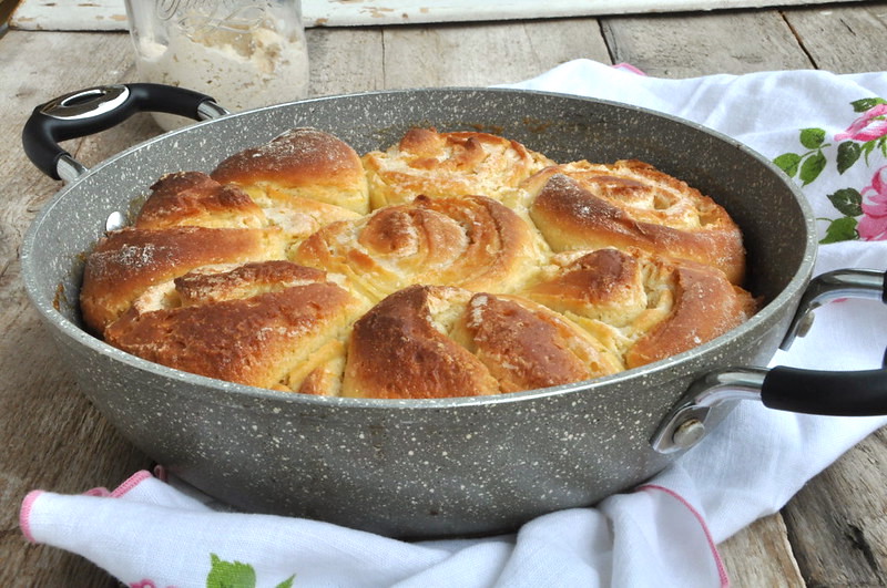 Torta di rose con lievito madre