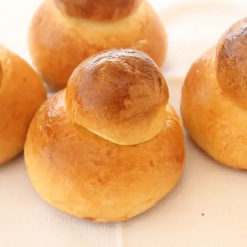 Brioche col tuppo Bimby siciliane