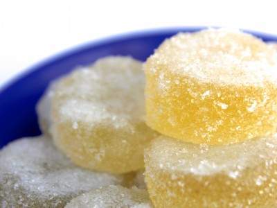 Caramelle gelatine al limone: gelèe