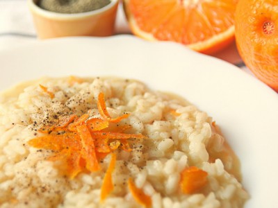 Risotto all’arancia