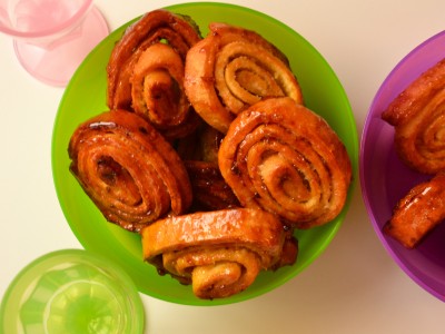 Tagliatelle dolci fritte di Carnevale