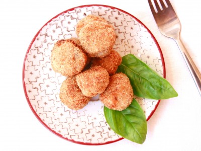 Polpette di ricotta e speck