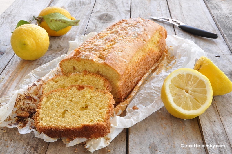 Plumcake al limone Bimby