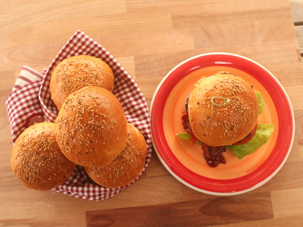 Panini per hamburger: burger buns