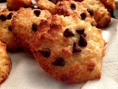 Biscotti al cocco e cioccolato