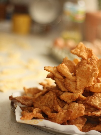 Cenci di Carnevale con il Bimby