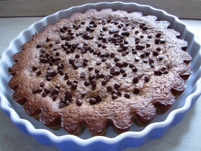 Torta con yogurt greco e mandorle