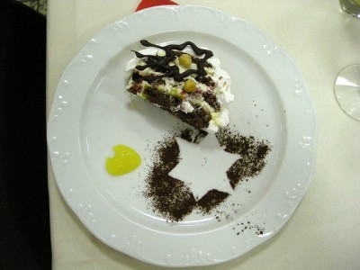 Tronchetto di Natale con crema al burro (Kerststronk)