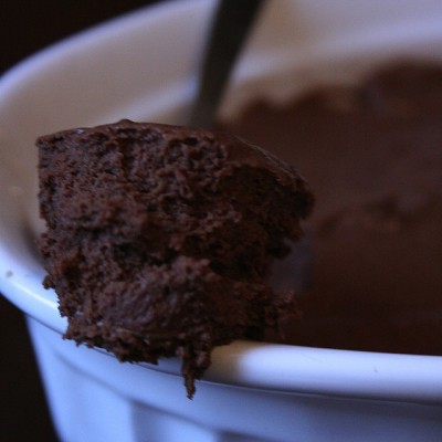 Mousse al cioccolato senza panna