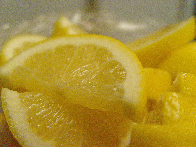 Scorze di limone candite