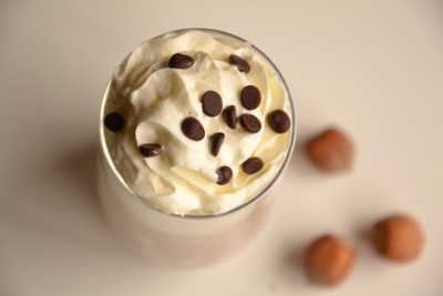 Frappè con gelato alla nocciola