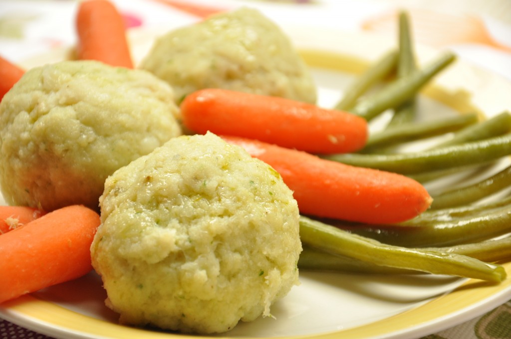 Polpette di merluzzo al vapore