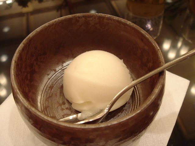 Sorbetto alla pesca