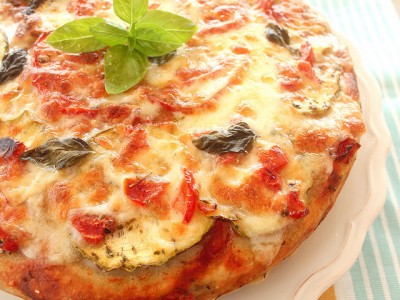 Focaccia alle melanzane