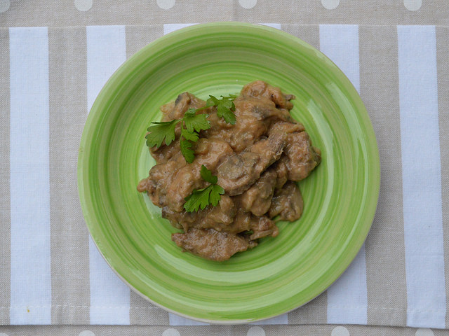 Manzo alla stroganoff