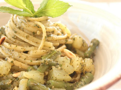 Pasta patate e fagiolini Bimby