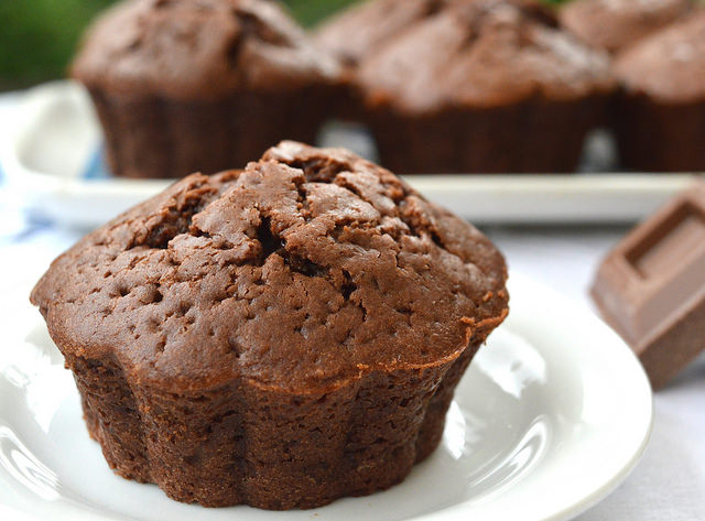 Tortine con cioccolato al latte