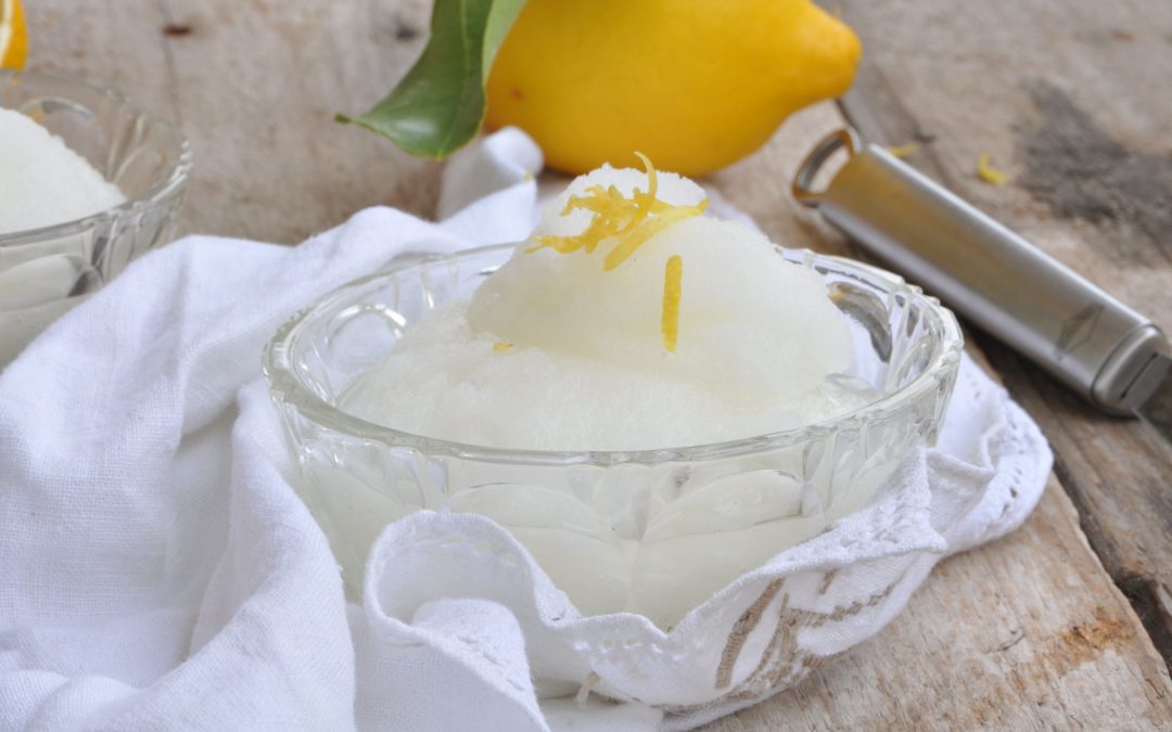 Sorbetto al limone Bimby
