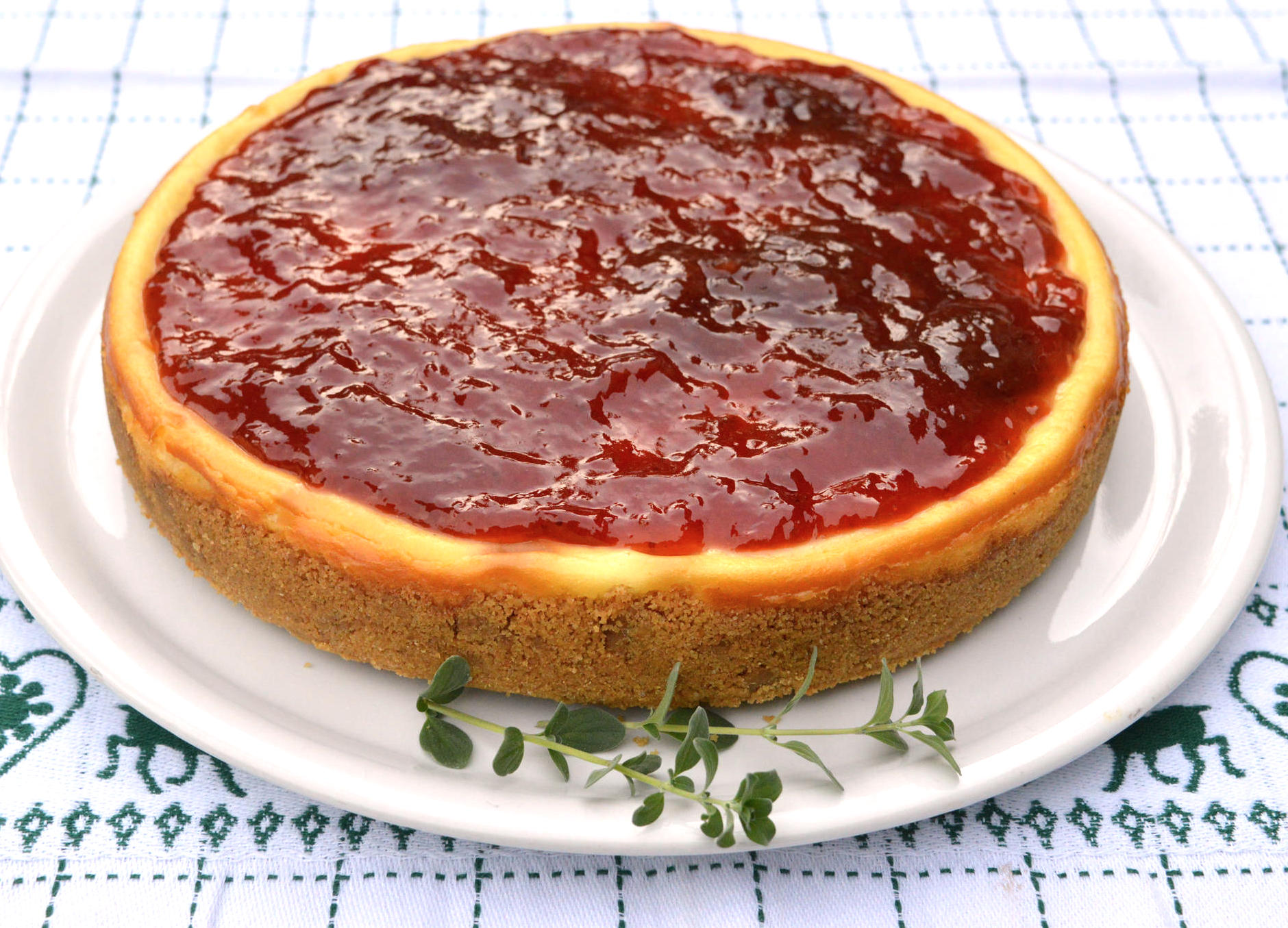 Cheesecake alle pesche con fiori eduli - Cookidoo® – la nostra piattaforma  ufficiale di ricette per Bimby®