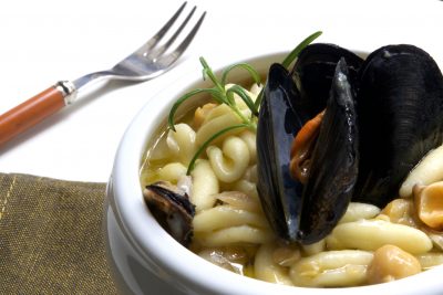 Pasta ceci e cozze