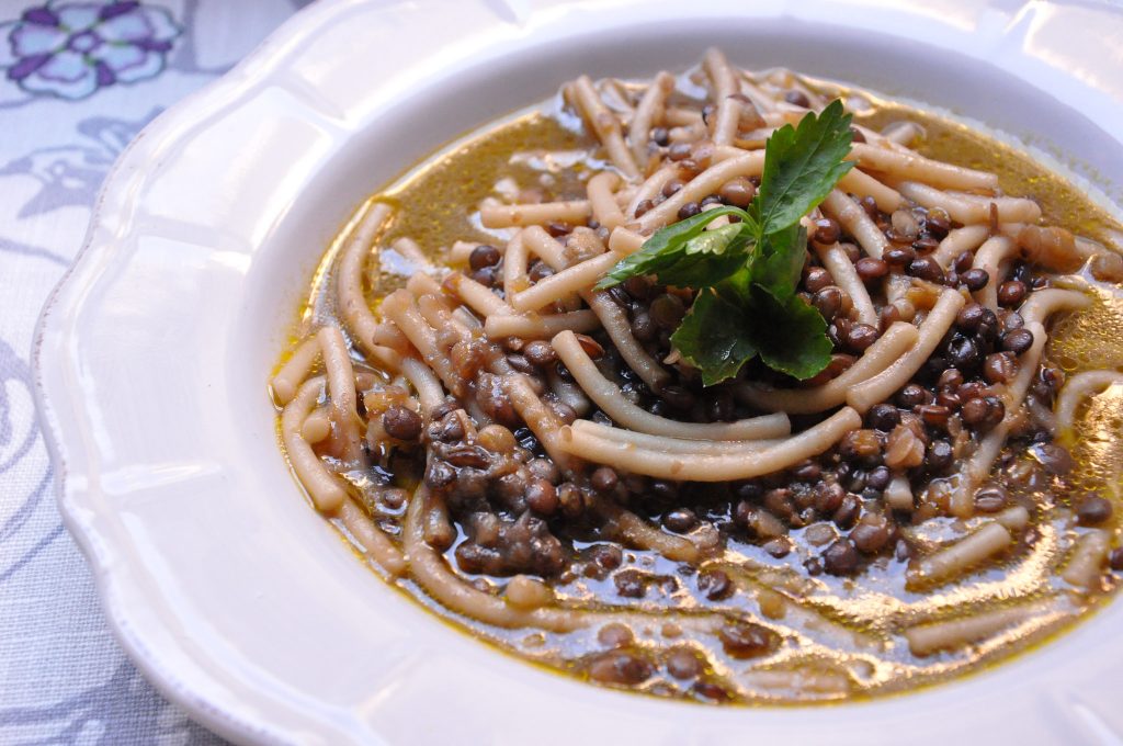 Pasta e lenticchie con il Bimby