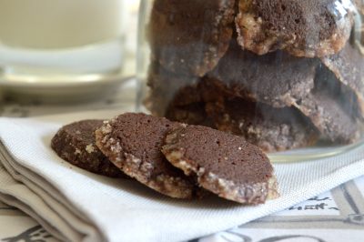 Biscotti al burro e cacao