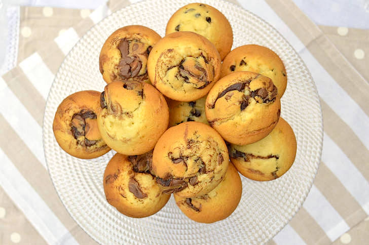 Muffin mascarpone e Nutella Bimby